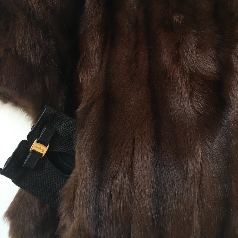 VINTAGE MINK COVERUP WITH SATIN LINING